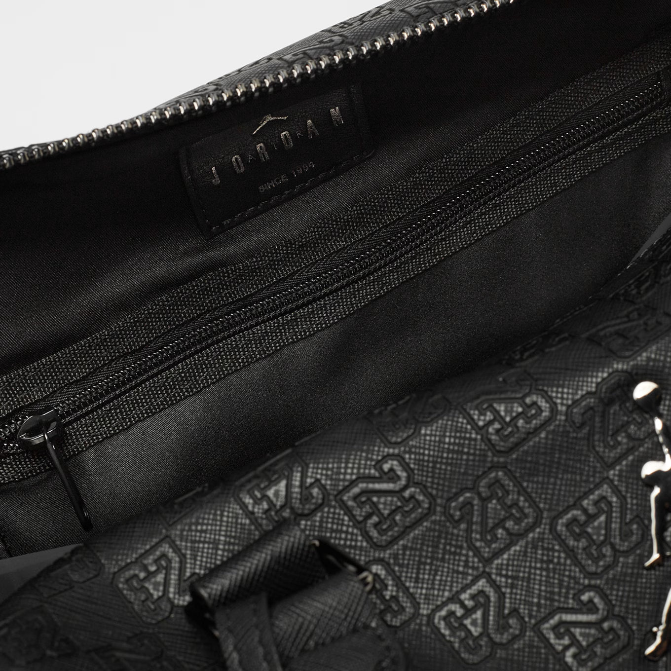 Jordan Jam Monogram Duffle Bag black