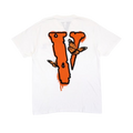 Juice Wrld x Vlone Butterfly T-shirt White