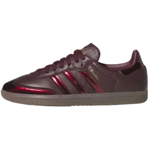adidas Samba OG Maroon Gold Metallic