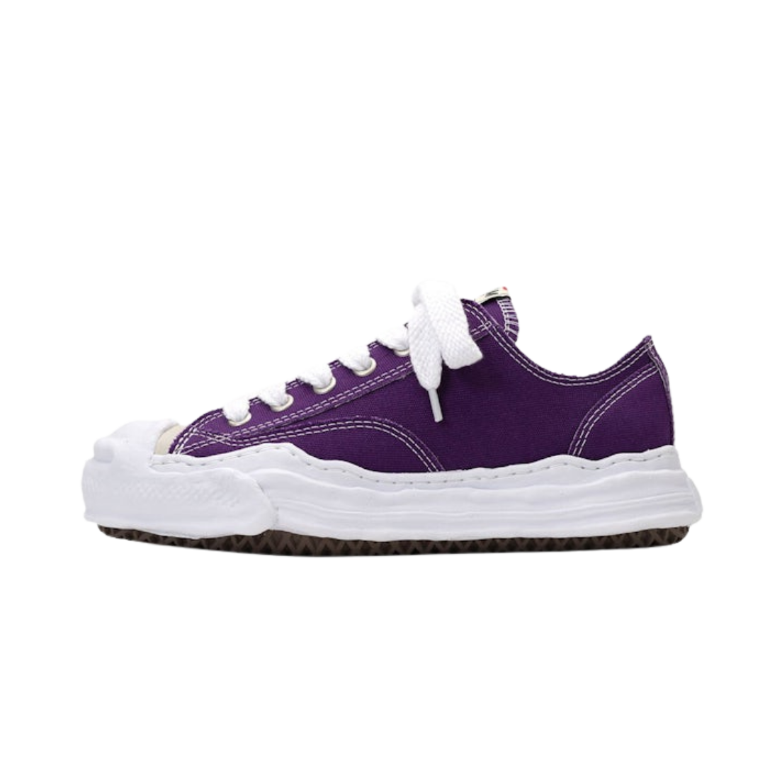 Maison Mihara Yasuhiro Hank OG Sole Canvas Low Purple