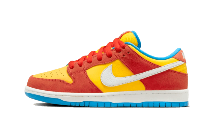 SB Dunk Low Pro Habanero Red (Bart Simpson) - BQ6817-602