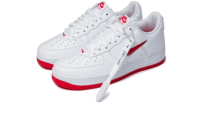 Air Force 1 Low '07 Retro Color of the Month Jewel Swoosh University Red - FN5924-101