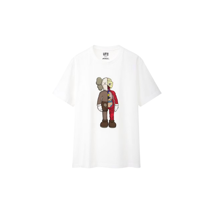 KAWS x Uniqlo Flayed Tee White