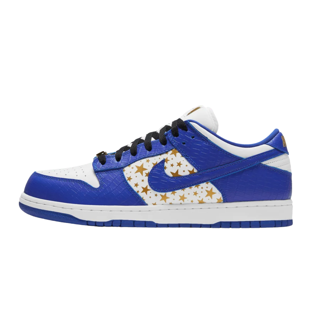 Nike SB Dunk Low Supreme Stars Hyper Royal