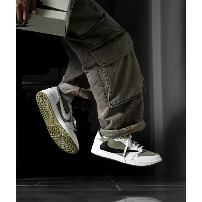 Nike Air Jordan 1 Low Travis Scott Golf Neutral Olive
