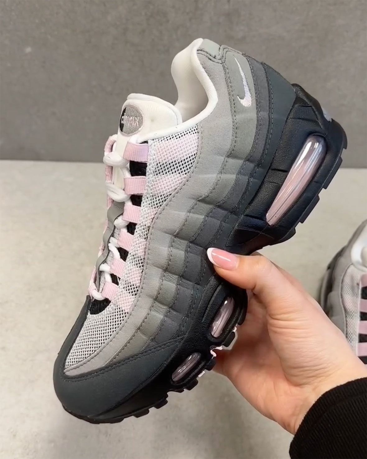 Airmax 95 Grijs Nike Air Max 95 OG Big Bubble Pink Foam