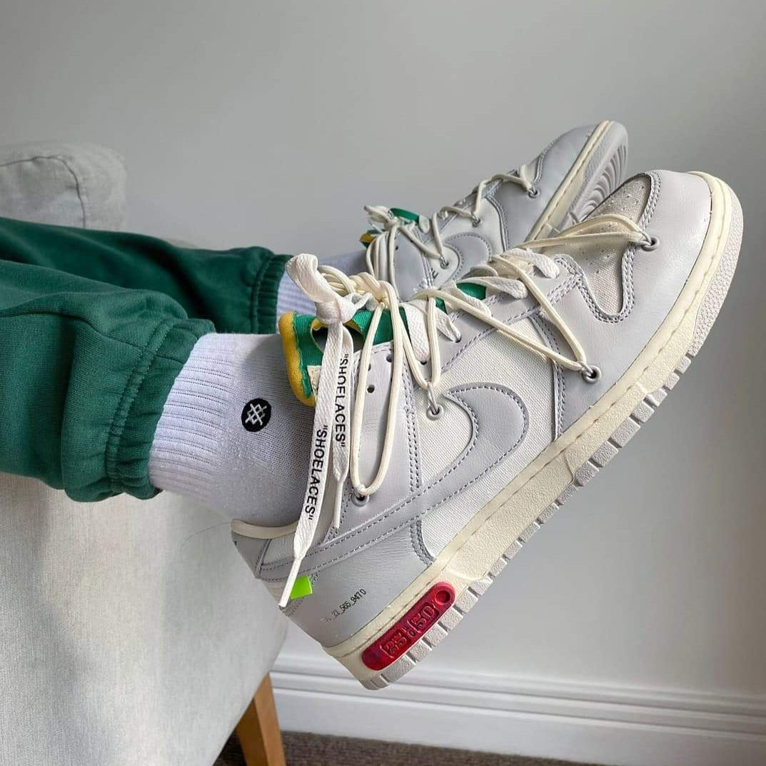 Nike Dunk Low Off-White Lot 25 (DM1602-121) - SneakerAsk