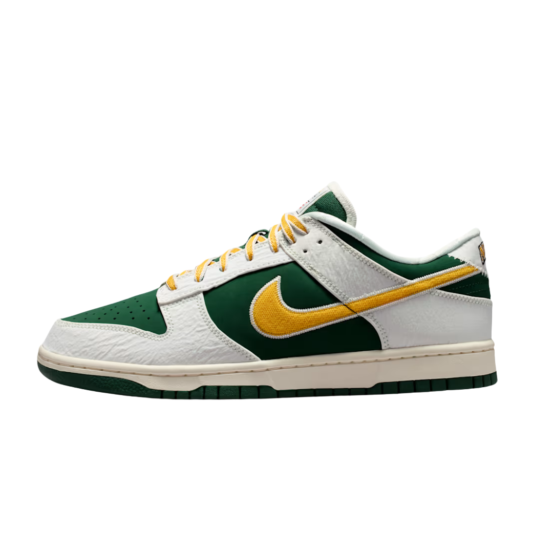 Nike Dunk Low Retro Varsity Jacket Sail Fir University Gold