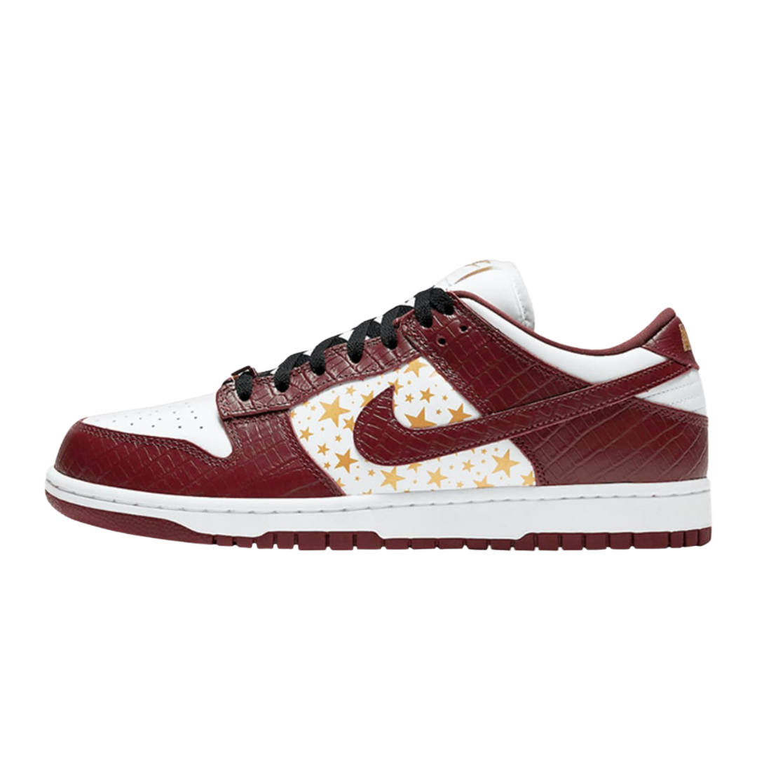 Nike SB Dunk Low Supreme Stars Barkroot Brown