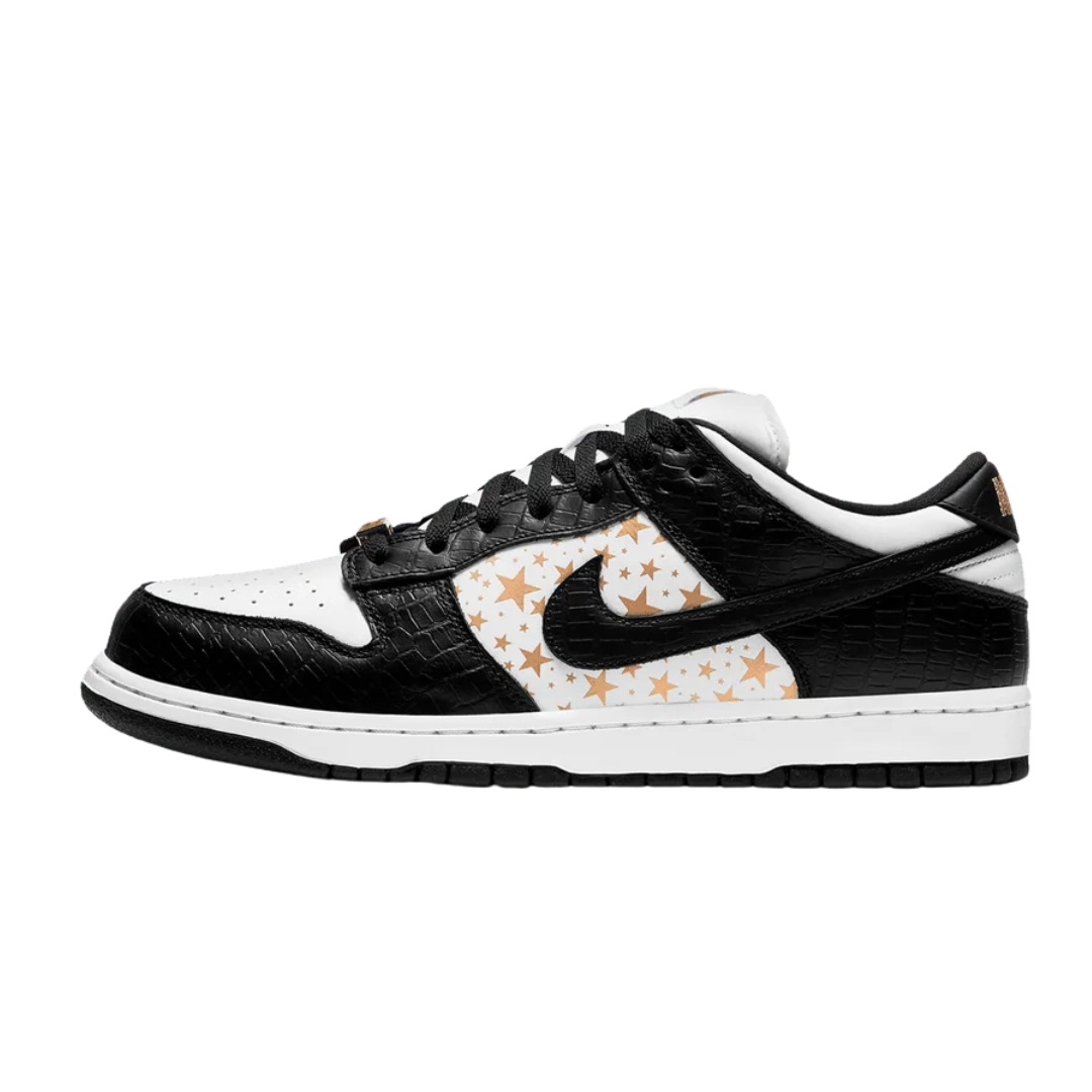 Nike SB Dunk Low Supreme Stars Black