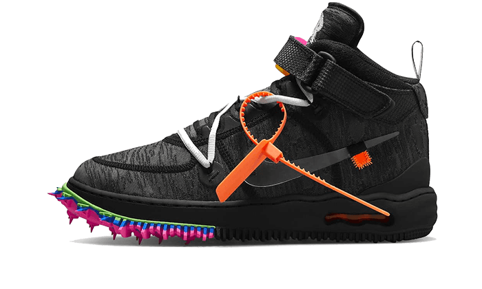 Air Force 1 Mid Off-White Clear Black - DO6290-001