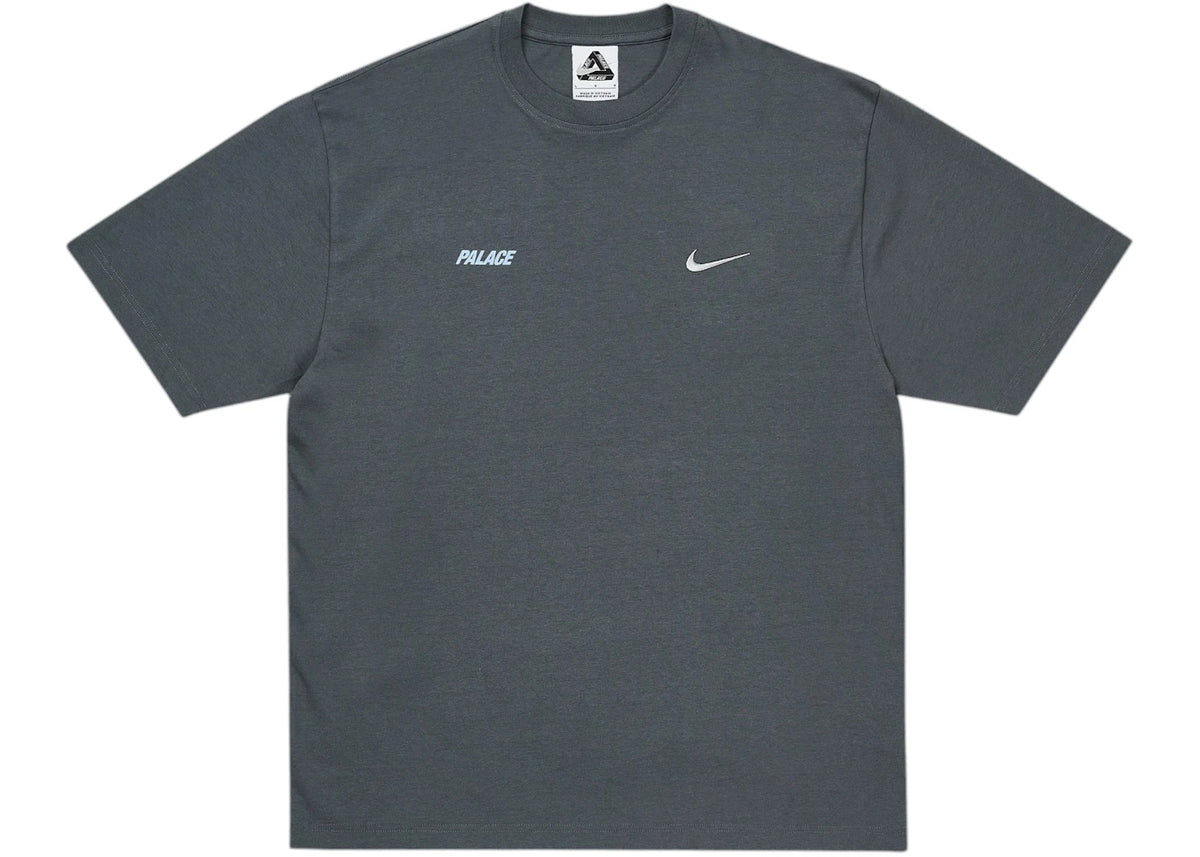 Palace x Nike Font Swoosh T-shirt Charcoal