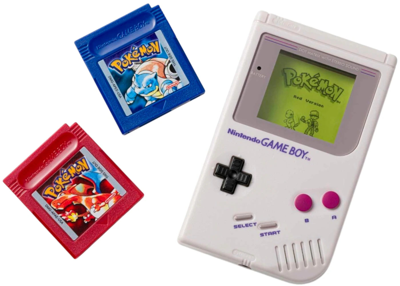 Pokemon Center Red & Pokémon Blue Game Boy Music Collection Jukebox