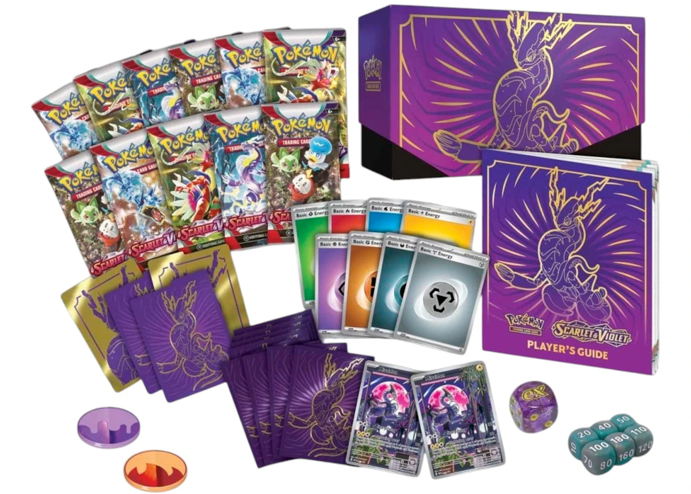 Pokémon TCG Scarlet & Violet Miraidon Pokémon Center Elite Trainer Box