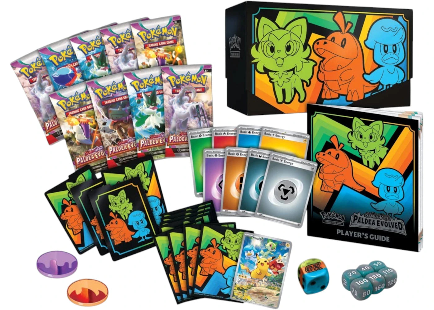 Pokémon TCG Scarlet & Violet Paldea Evolved Pokémon Center Elite Trainer Box