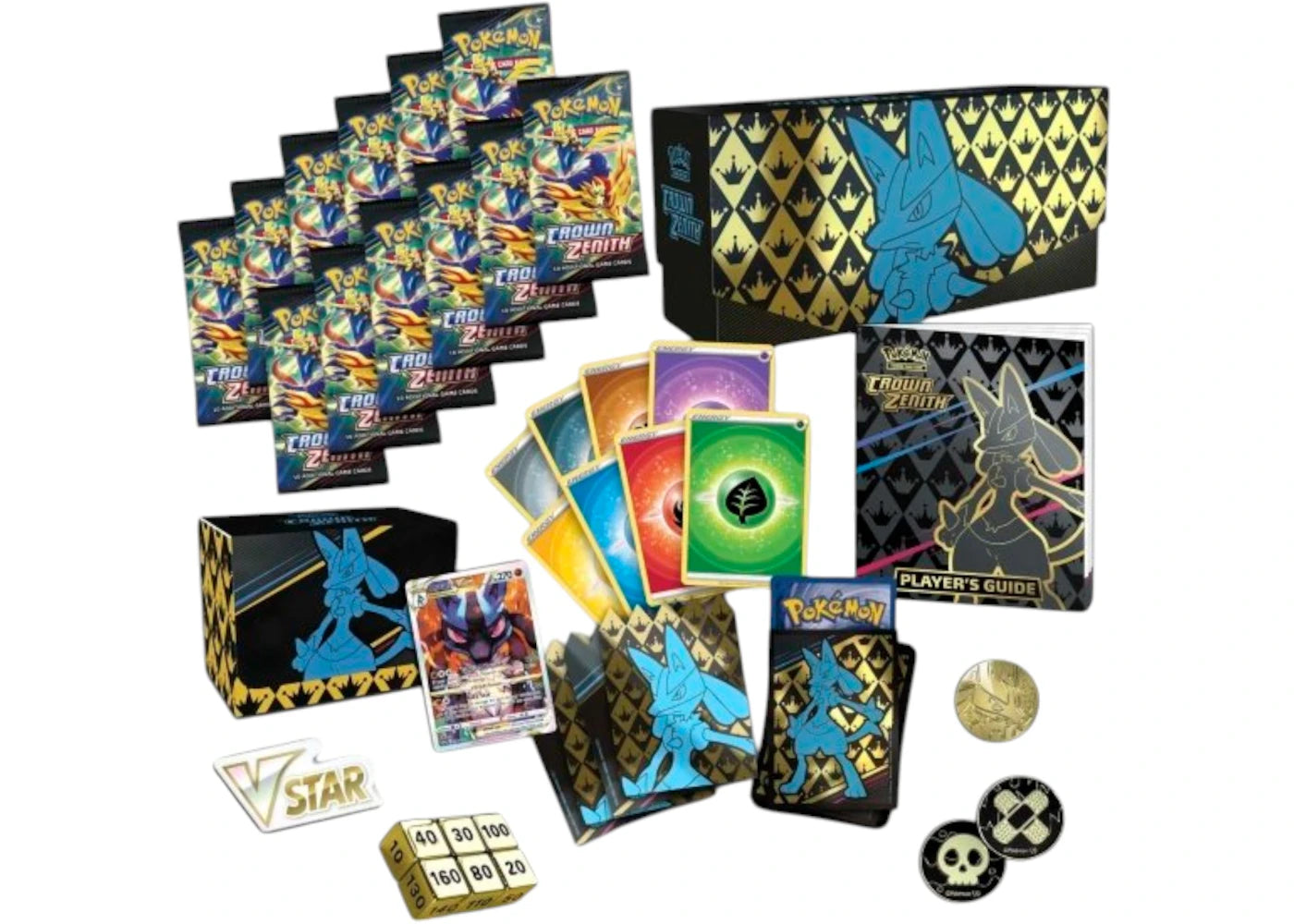 Pokémon TCG Sword & Shield Crown Zenith Pokémon Center Elite Trainer Box Plus