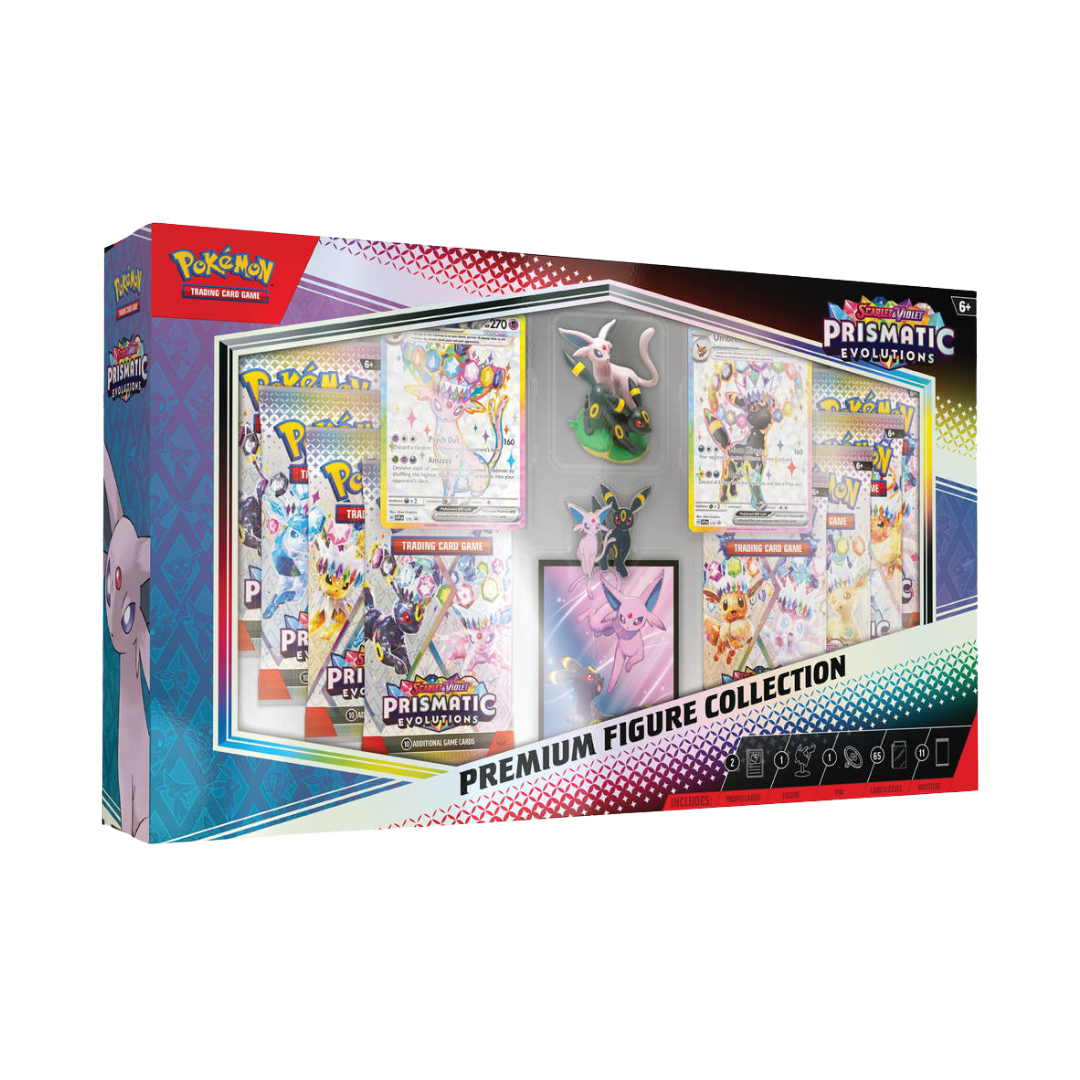 Pokémon Prismatic Evolutions Premium Figure Collection Box