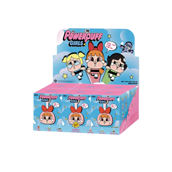 Pop Mart CryBaby x Powerpuff Girls Series Vinyl Face Plush Sealed Case
