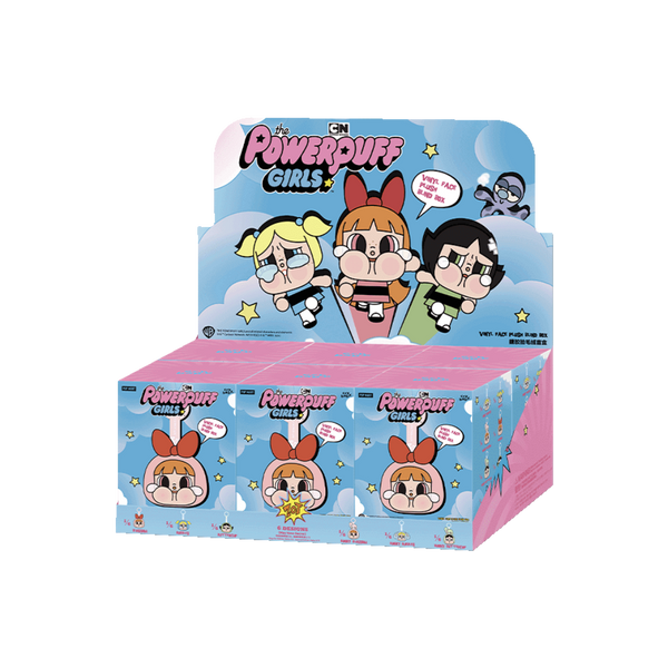Pop Mart CryBaby x Powerpuff Girls Series Vinyl Face Plush Sealed Case
