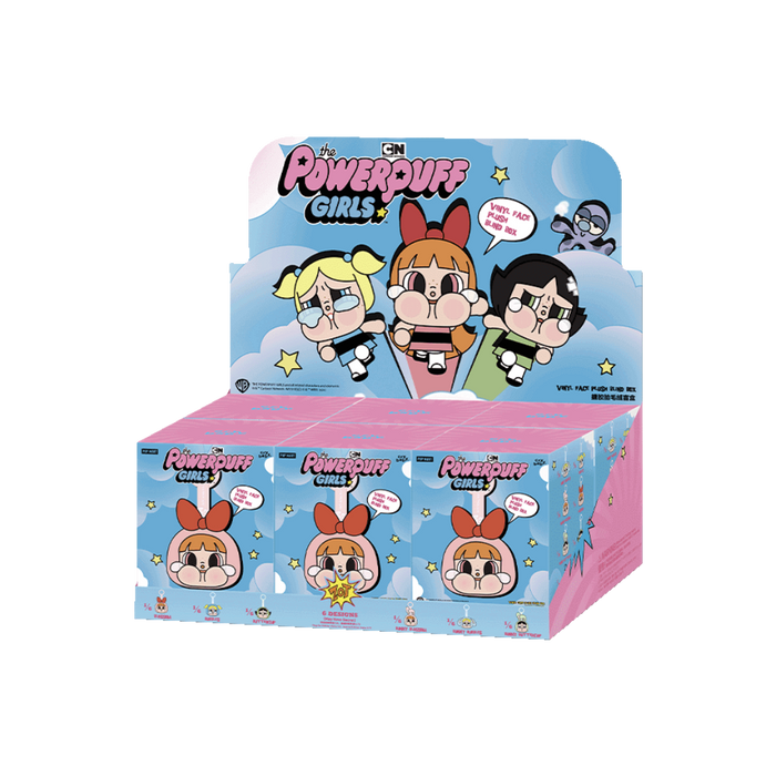 Pop Mart CryBaby x Powerpuff Girls Series Vinyl Face Plush Sealed Case