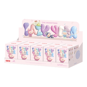 Pop Mart Labubu The Monsters Lazy Yoga Series Figures Sealed Case