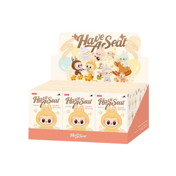 Pop Mart THE MONSTERS Labubu - Have a Seat Vinyl Plush Blind Box