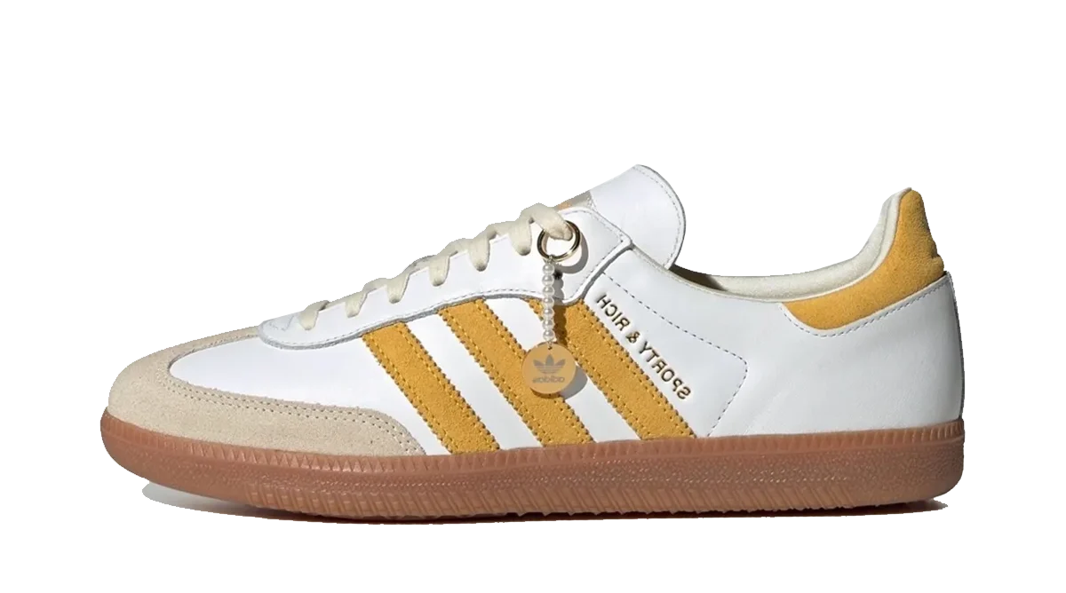 Adidas Samba X Sporty Rich White Bold Gold