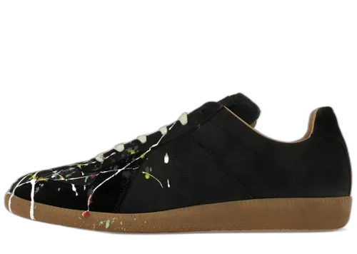 Maison Margiela Paint Replica German Army Trainer (GAT) Black