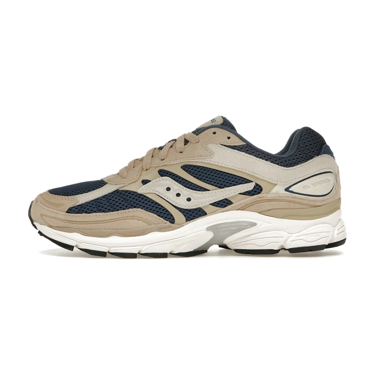 Saucony ProGrid Omni 9 Premium Beige Navy Blue