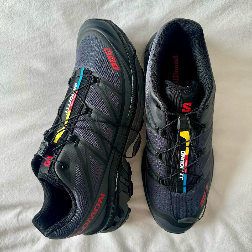 Salomon XT-6 JJJJound Black Fiery Red (L49130300) - SneakerAsk