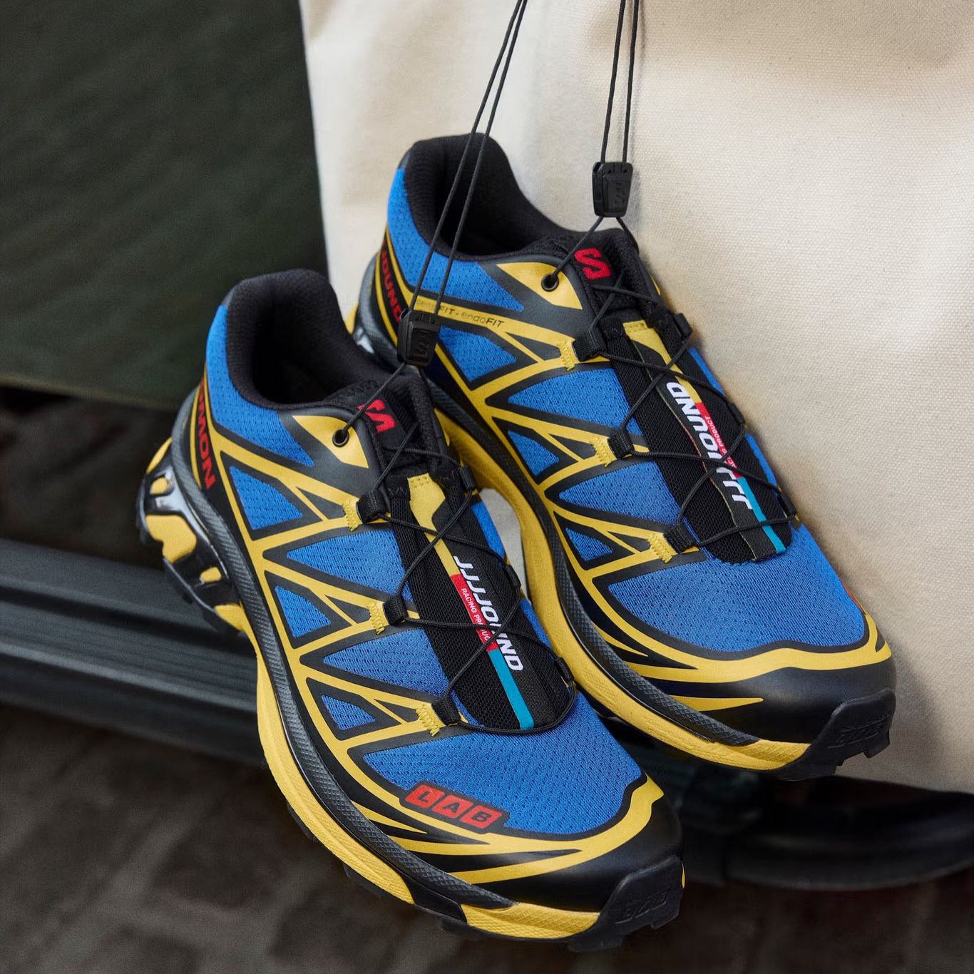 Salomon XT-6 JJJJound Nautical Blue Lemon (L49130400) - SneakerAsk