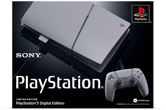 Sony PlayStation 5 PS5 Digital Edition 30th Anniversary Limited Edition Bundle (EU Plug)