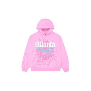 Sp5der Atlanta Hoodie Pink