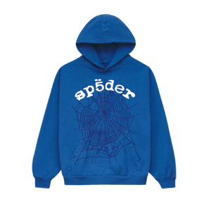 Sp5der Legacy Hoodie Blue