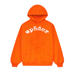 Sp5der Legacy Hoodie Orange
