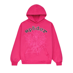 Sp5der Legacy Hoodie Pink