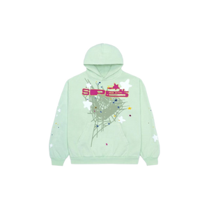 Sp5der SP5 Mint Hoodie Mint