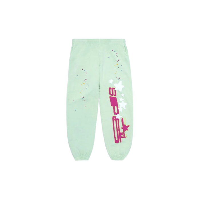 Sp5der SP5 Mint Sweatpants
Mint