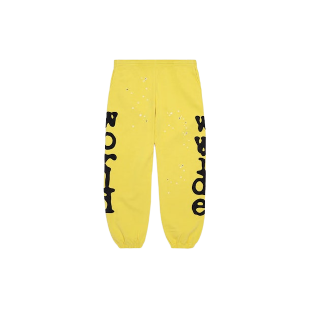 Sp5der Beluga Sweatpants Gold