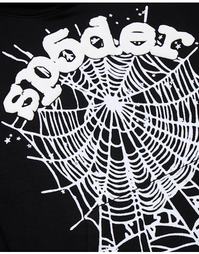 Sp5der OG Web Hoodie Black 