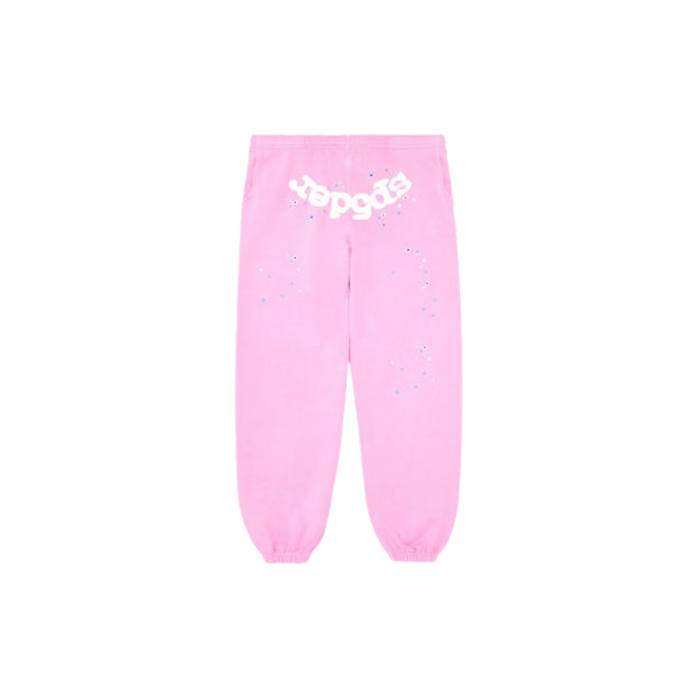 Sp5der OG Web Sweatpants Pink