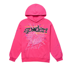 Sp5der P*nk  V2 Hoodie Pink