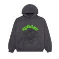 Sp5der Wait Web Hoodie Slate Grey