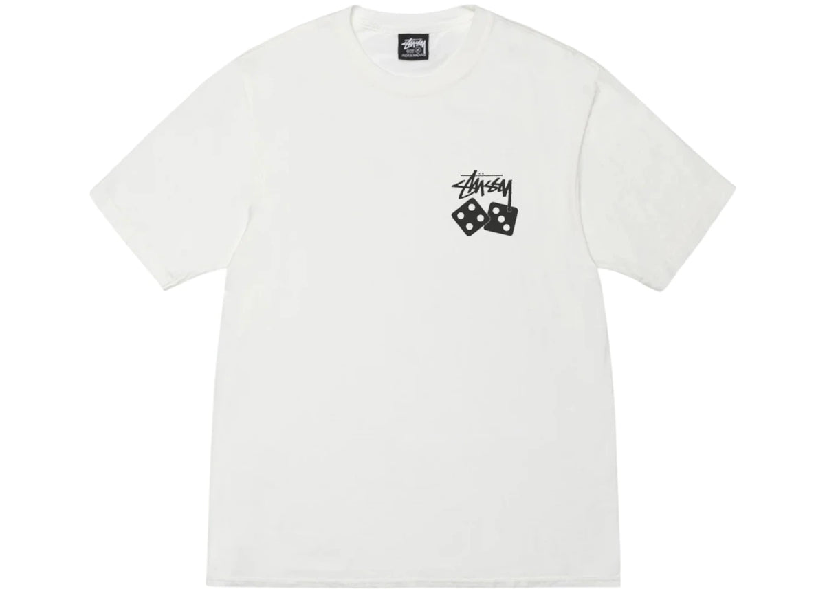 Stussy Dice Pigment Dyed Tee Natural