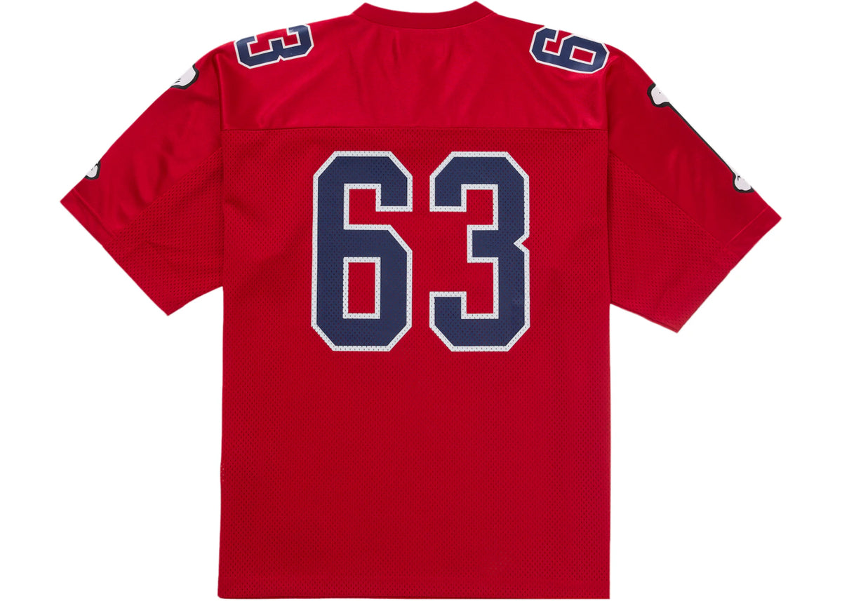Supreme Bones Football Jersey Red