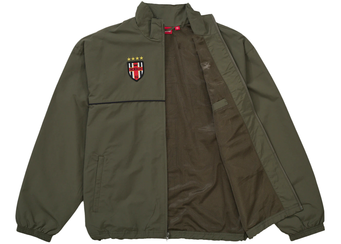 Supreme Cross Track Jacket Olive