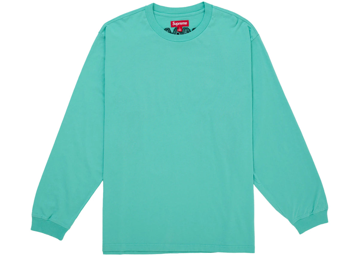 Supreme Intarsia L/S Top Light Green