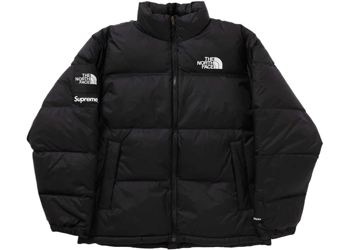 Supreme The North Face Split Nuptse Jacket Black