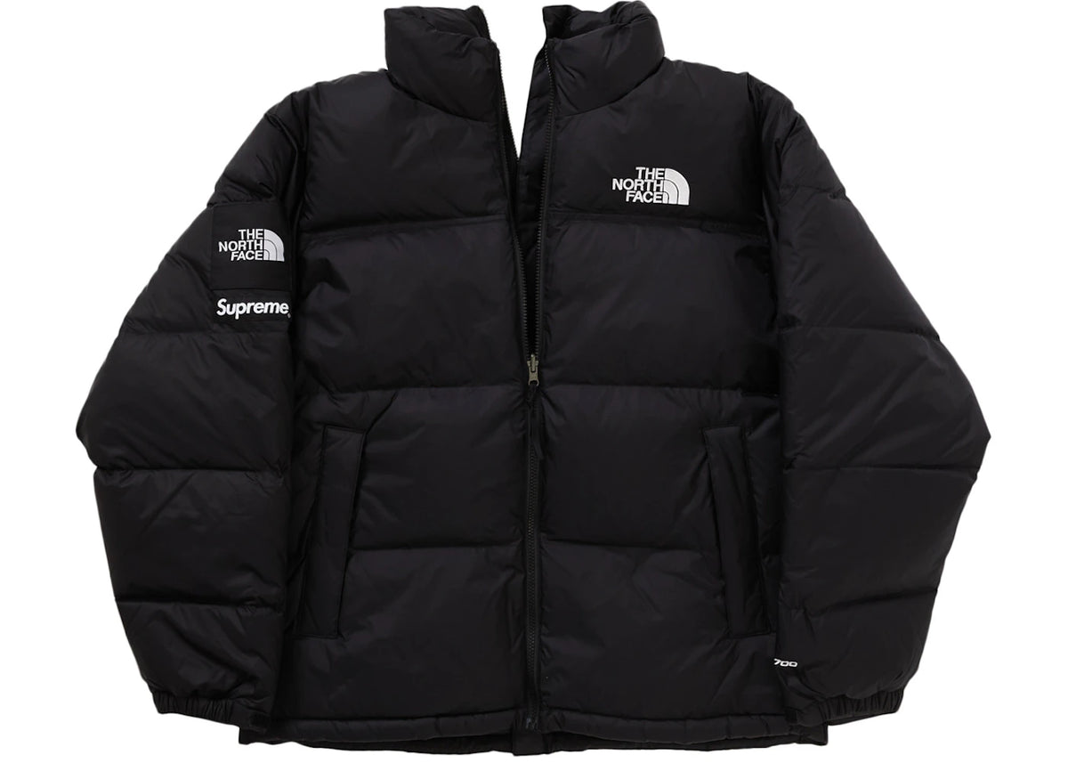 Supreme The North Face Split Nuptse Jacket Black