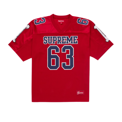 Supreme Bones Football Jersey Red